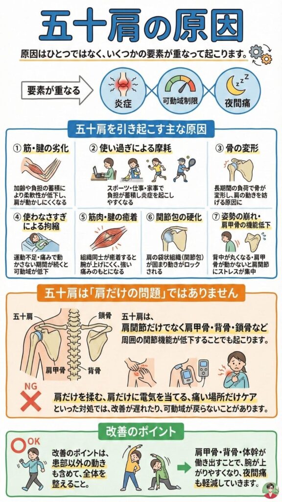 五十肩の原因