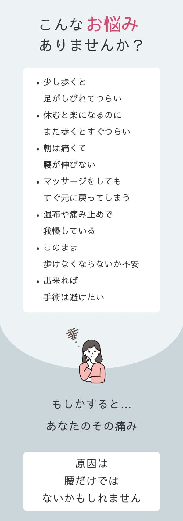 脊柱管狭窄症　整体