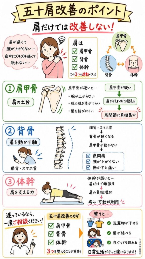 五十肩　改善